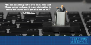Agency Owners | A new tool to add to your agency’s sales strategy with Jeff Winters